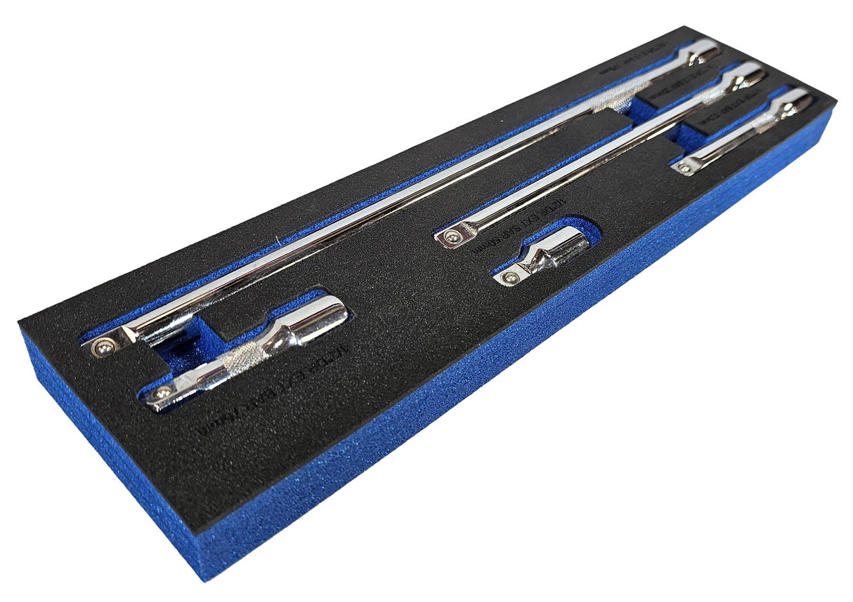 Ilgintuvų rinkinys galvutėms | Cr-V 50BV30 | 12,5 mm (1/2") | 5 vnt. (SK1236)