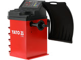 Renkaiden tasapainotuslaite | 250 W | 10–24" renkaille | automaattinen tasapainotus | ±1 g tarkkuus (YT-08060)