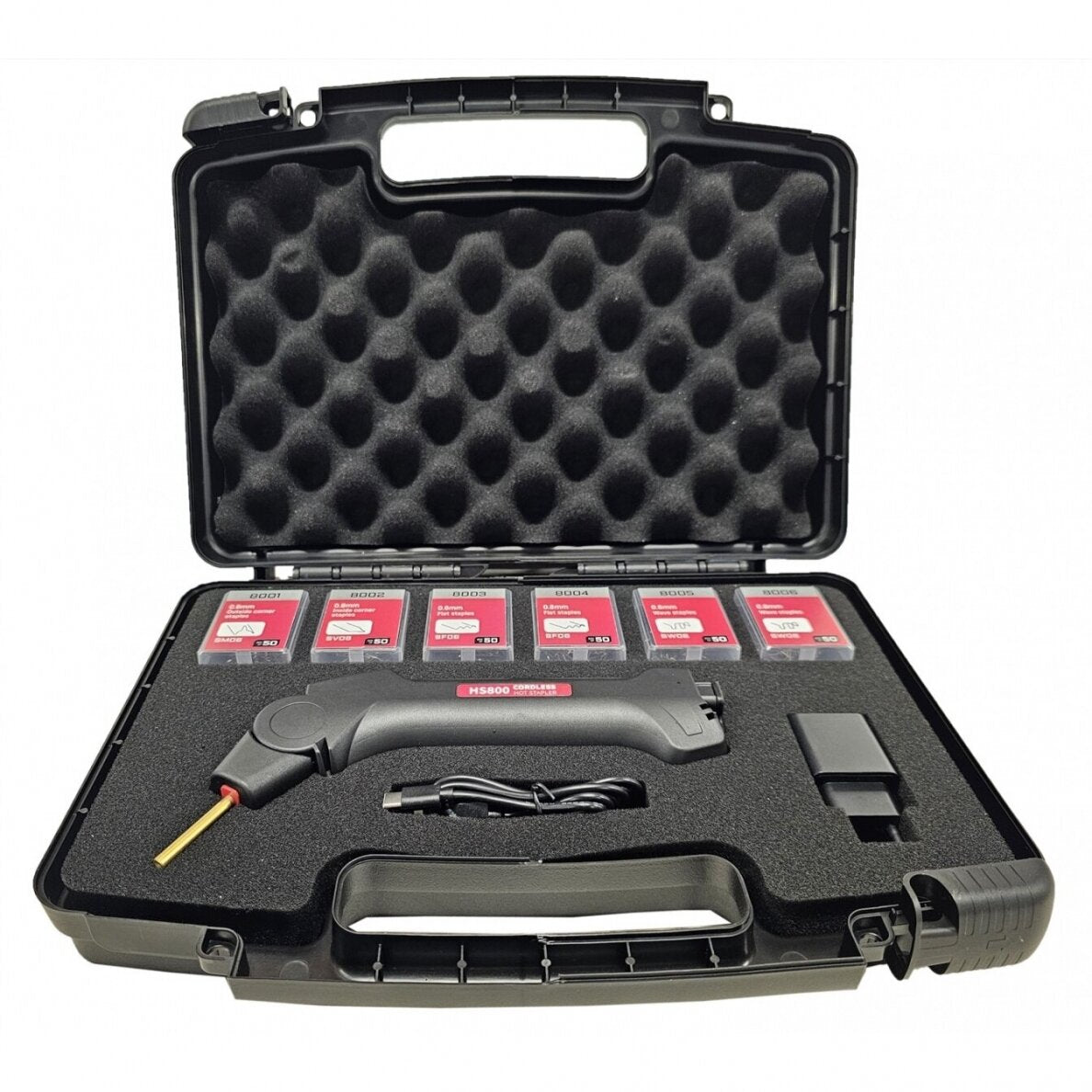 Plastiko remonto komplektas | akumuliatorinis (HS800J)