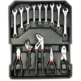 TOOL SET IN ALUMINUM CASE | WITH WHEELS | 187 PCS. (SK58280)