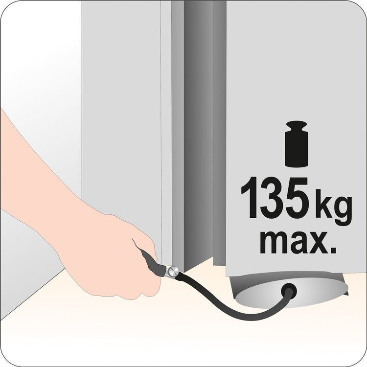 Pripučiama montavimo pagalvė | 130 X 270 mm | 135 kg (39002)