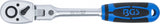 Reversible Ratchet Head | with lockable position | 12.5 mm (1/2") | 295 mm (25132)