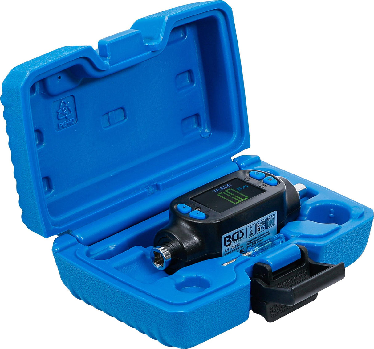 Skaitmeninis sukimo momento adapteris | 6.3 mm (1/4") | 6 - 30 Nm (70212)