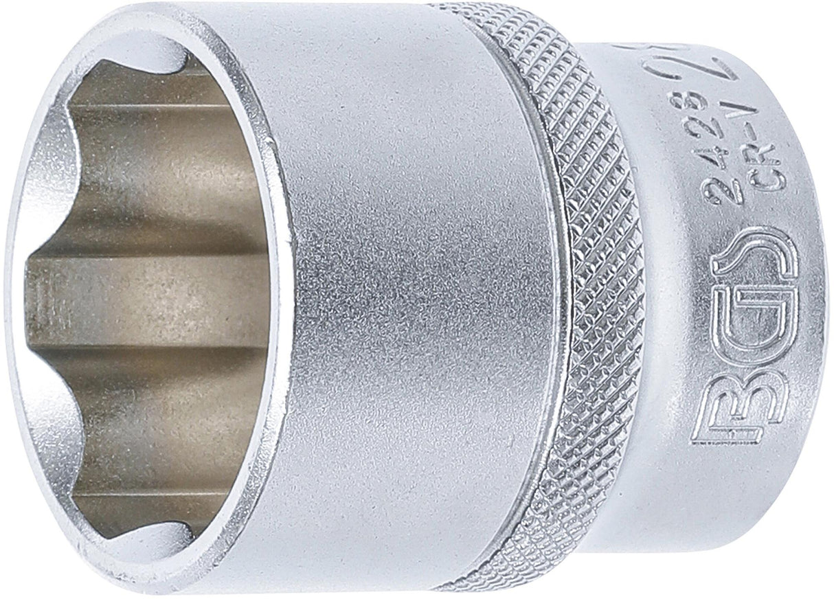 Galvutė šešiakampė | Super Lock | 12.5 mm (1/2") | 28 mm (2428)