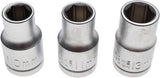 Набор головок | 12,5 mm (1/2") | 10 - 11 - 13 mm | 3 шт.