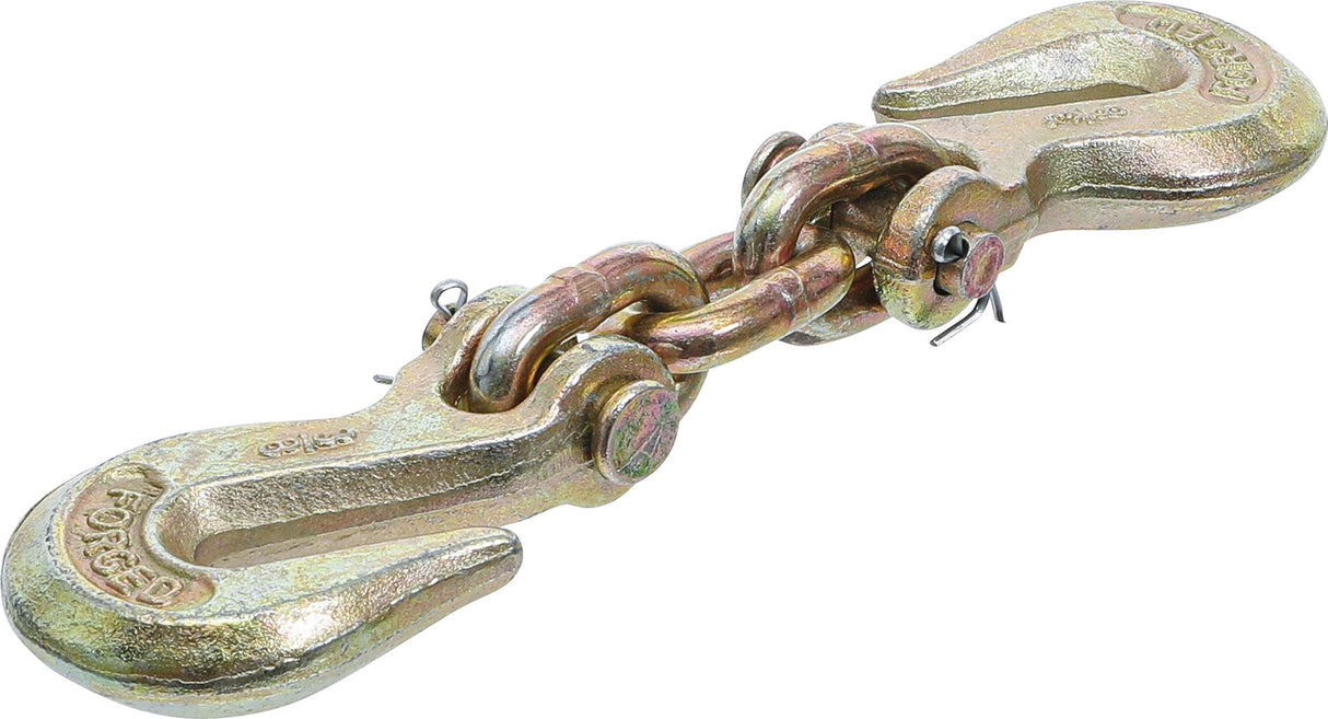 Traukimo grandinės jungtis | su dvigubu kabliu | maks. 4 t (7023)