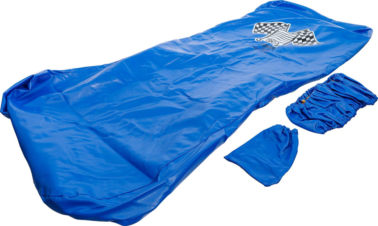 Rinkinys užvalkalo sėdynei ir vairaračiui | universalus | dirbtinė oda (66529)