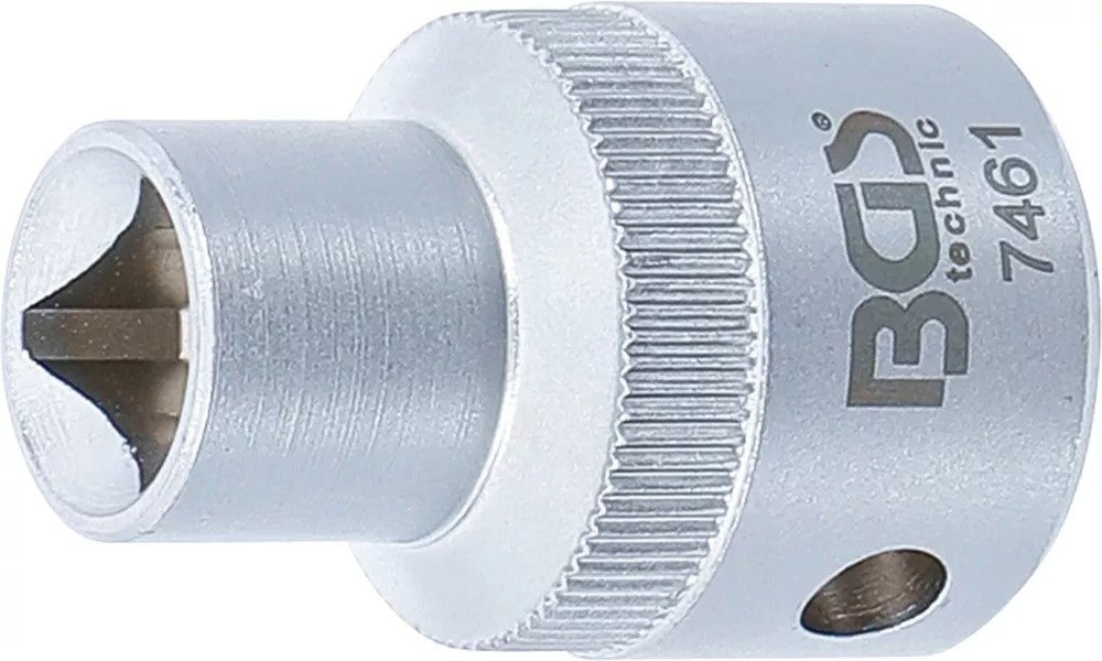 Trikampė galvutė įpurškimo siurblio remontui 1/2", M6 (10 mm) (7461)