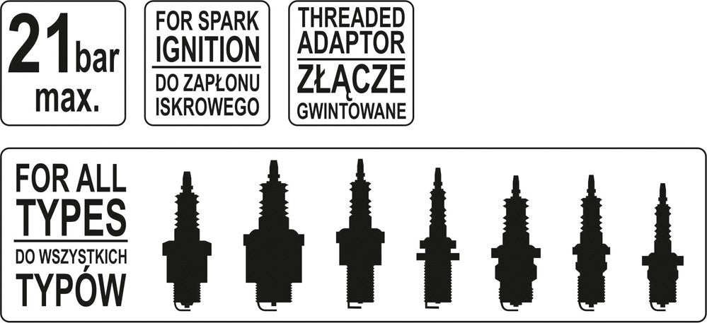 Kompresometras benzininis (YT-7301)