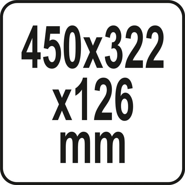 Dėžė įrankiams | sisteminė | 45x32x12cm | 41G2 S1 (YT-09170)