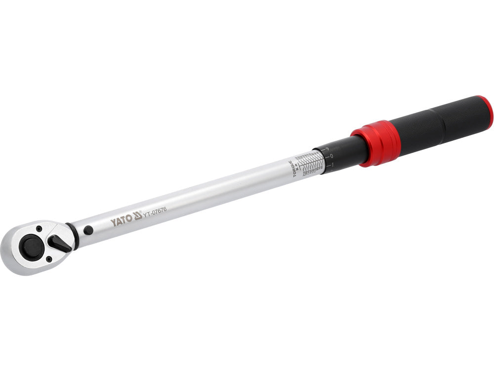 Dinamometrinis raktas | 12.5 mm (1/2") | 40 - 220 Nm (YT-07676)