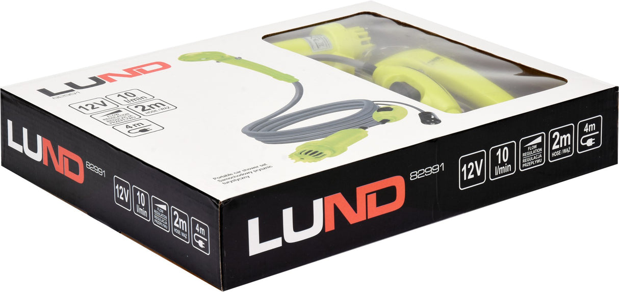 Nešiojamas turistinis dušas | 12V | 10L / min (82991)