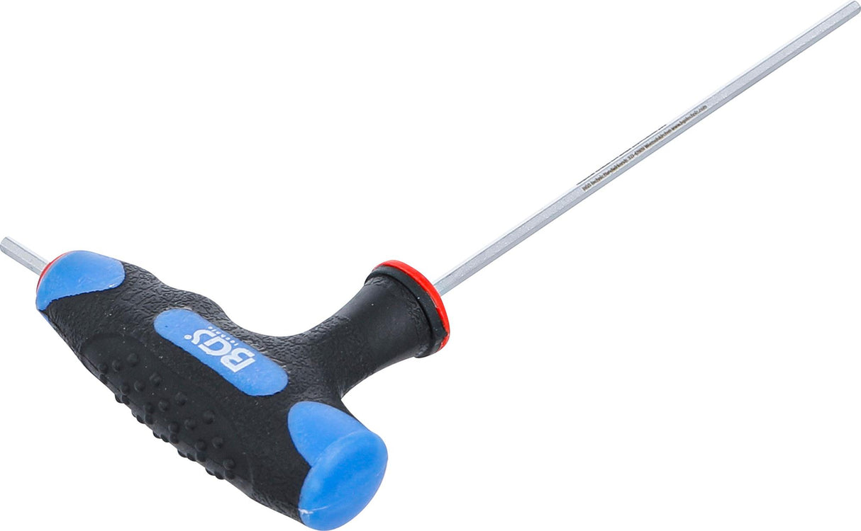 Atsuktuvas su T-rankenėle ir šonine geležte | hex šešiakampis 2.5 mm (4010-2)