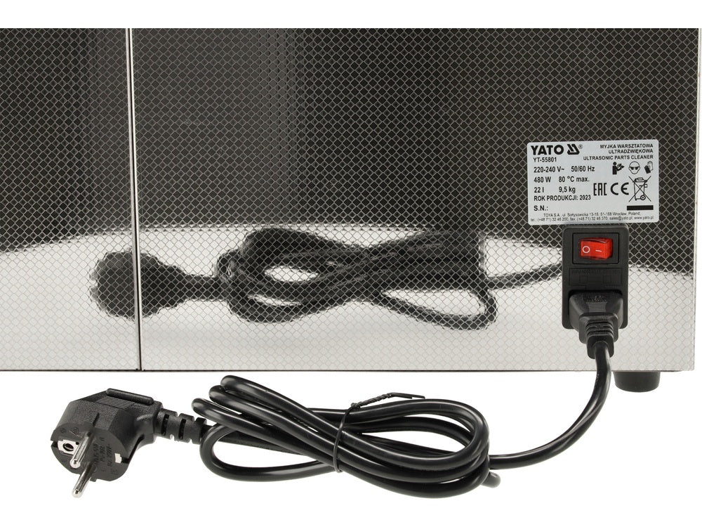 Ultragarsinė vonelė | 22 l (YT-55801)