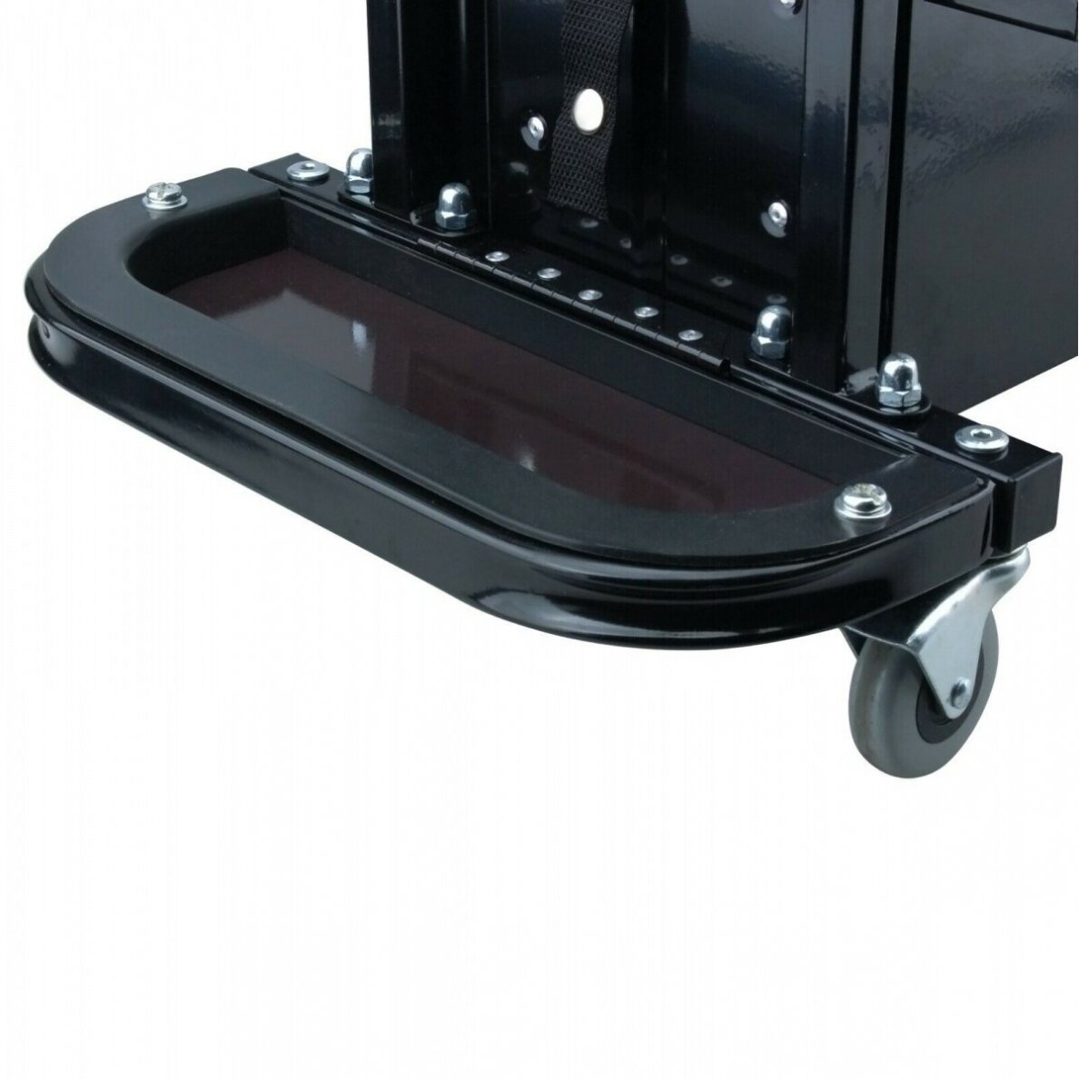 Įrankių spintelė / kėdutė su 3 stalčiais ir atlenkiamais 2 dėklais / lentynomis (V7031)