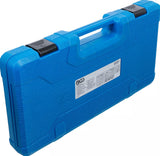 Pailgintų terkšlinių vartomų dvipusių raktų rinkinys | su adapteriais galvutėms | 8 - 19 mm | 10 vnt. (1541)