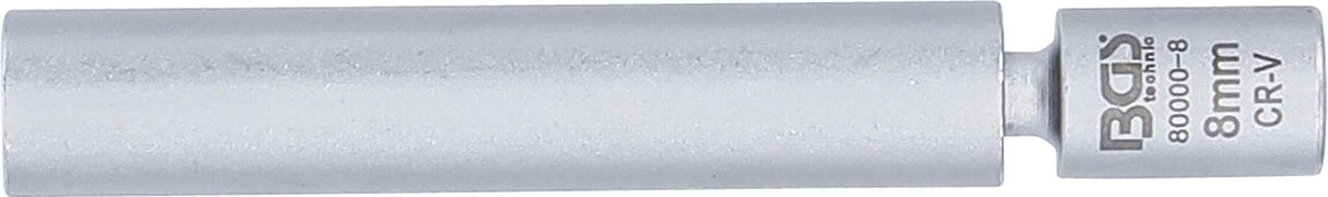 Galvutė kaitinimo ir uždegimo žvakėms | šarnyrinė | 6.3 mm (1/4") | 8 mm (80000-8)