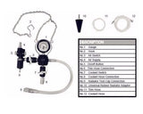 Radiatoriaus slėgio ir aušinimo sistemos testeris | 28 vnt. (SK2112)
