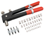 Kniediklis srieginėms kniedėms | su rinkiniu | M4-M8 | 85 vnt (BNR85S)