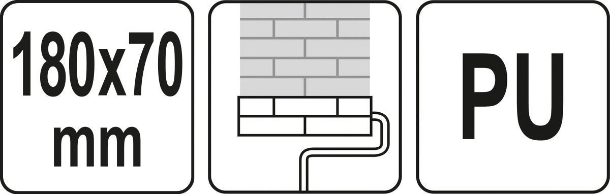 Volas apdailos darbams | dekoratyviniam tinkui sukurti (YT-51964)