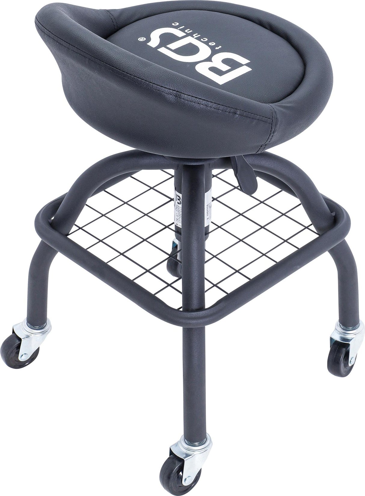 Autoserviso baro kėdė | su 4 ratukais | reguliuojamas aukštis | 540 - 680 mm (70145)