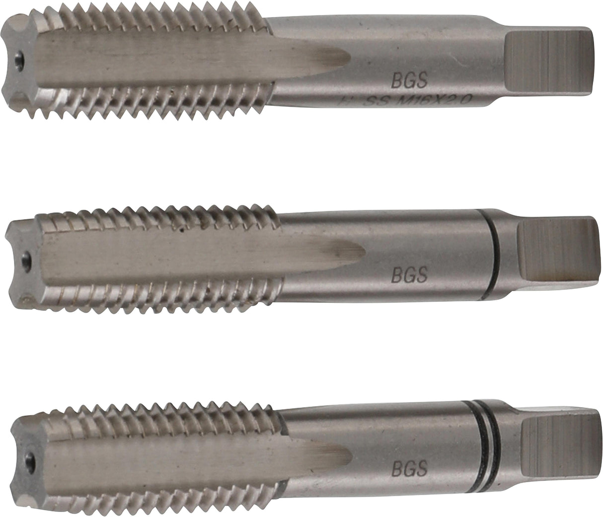 Sriegikliai | pirmas / vidurinis / galutinis sriegimas | M16 x 2.0 | 3 vnt. (928)