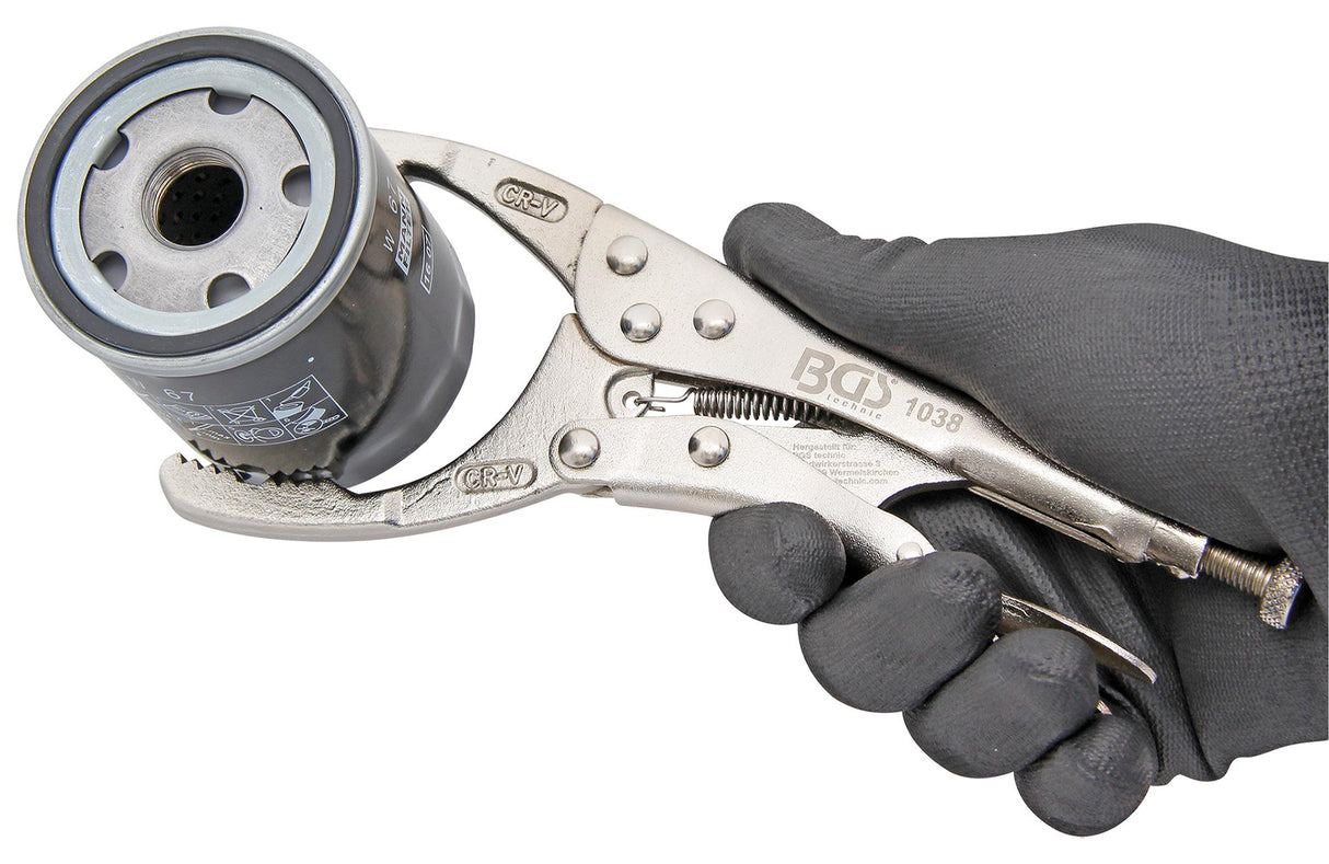 Filtro raktas / replės fiksuojamas | Ø 53 - 115 mm | 230 mm (1038)