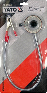 Kampinis matuoklis su spaustuku | 12,5 mm (1/2") (YT-05933)