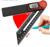 Daugiafunkcinis skaitmeninis ekranas T formos lanksti kampinė liniuotė (TAR6)