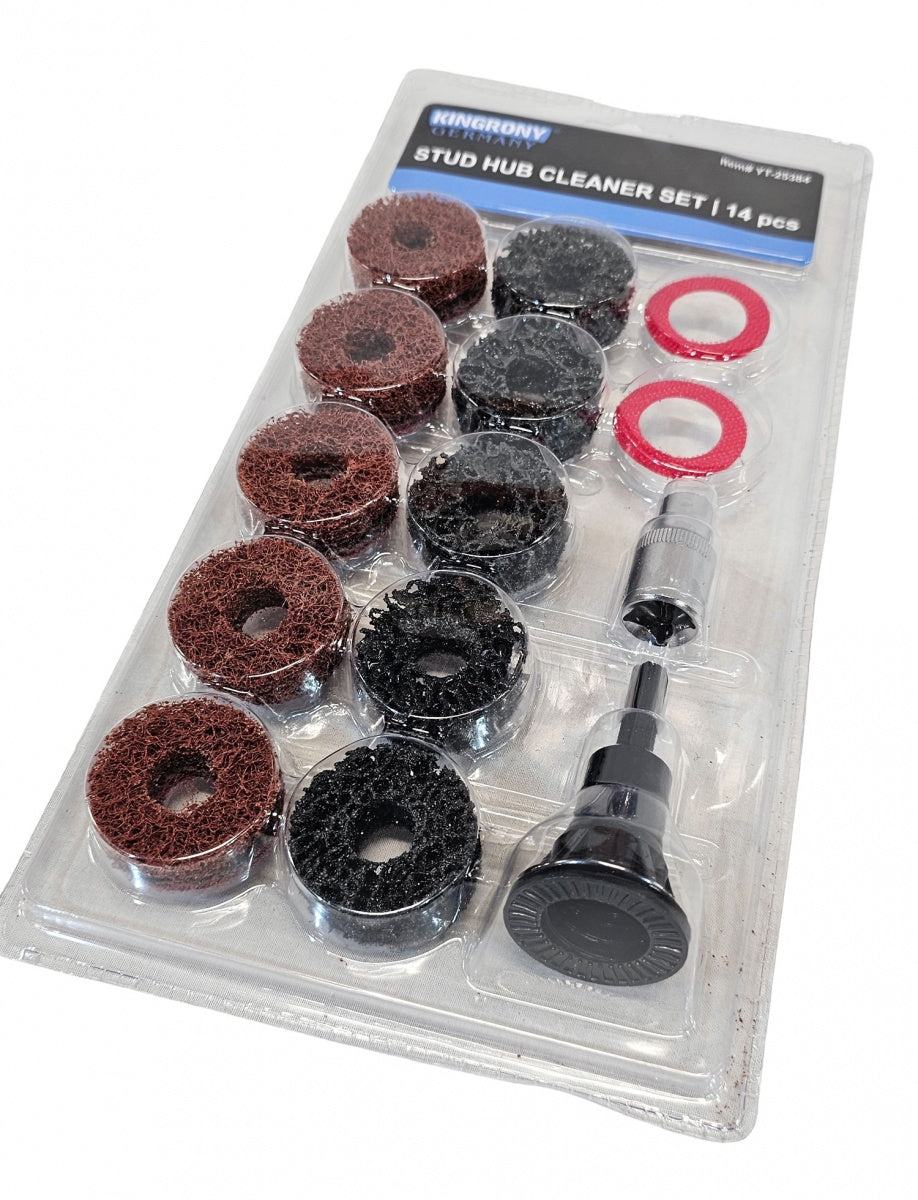 Ratų stebulės šlifavimo rinkinys | varžtams ir veržlėms | 14 vnt. (SK7074)