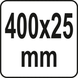 Šepetys tinkui subraižyti / išlyginti | 400 x 25 mm (YT-51970)