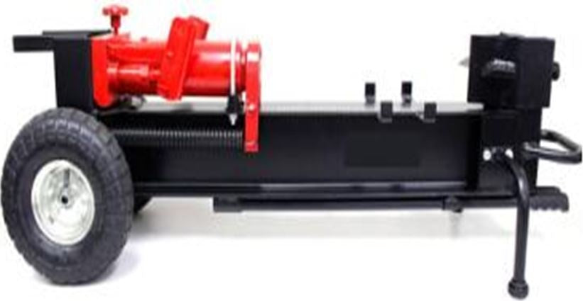 Malkų skaldyklė su pripučiamais ratais mobili | hidraulinė | 10 t (LS08)