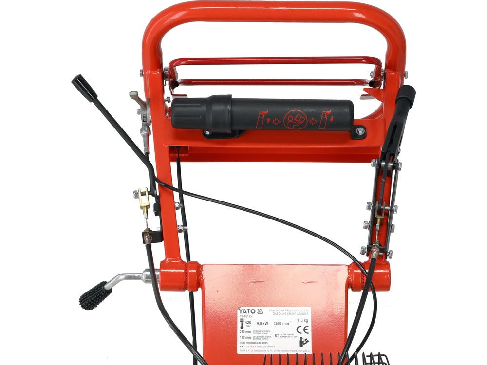 Benzinininės kelmų frezavimo staklės | 420 cm3 (YT-86125)