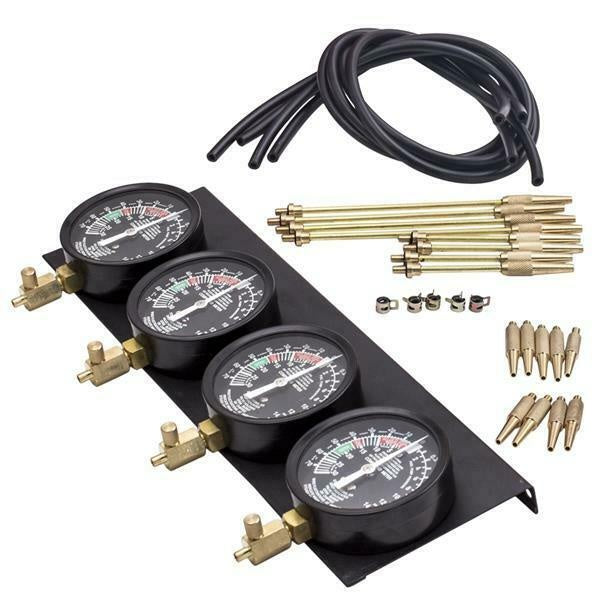 Karbiuratoriaus sinchronizavimo testeris | su 4 manometrais | 29 vnt. (H62000)