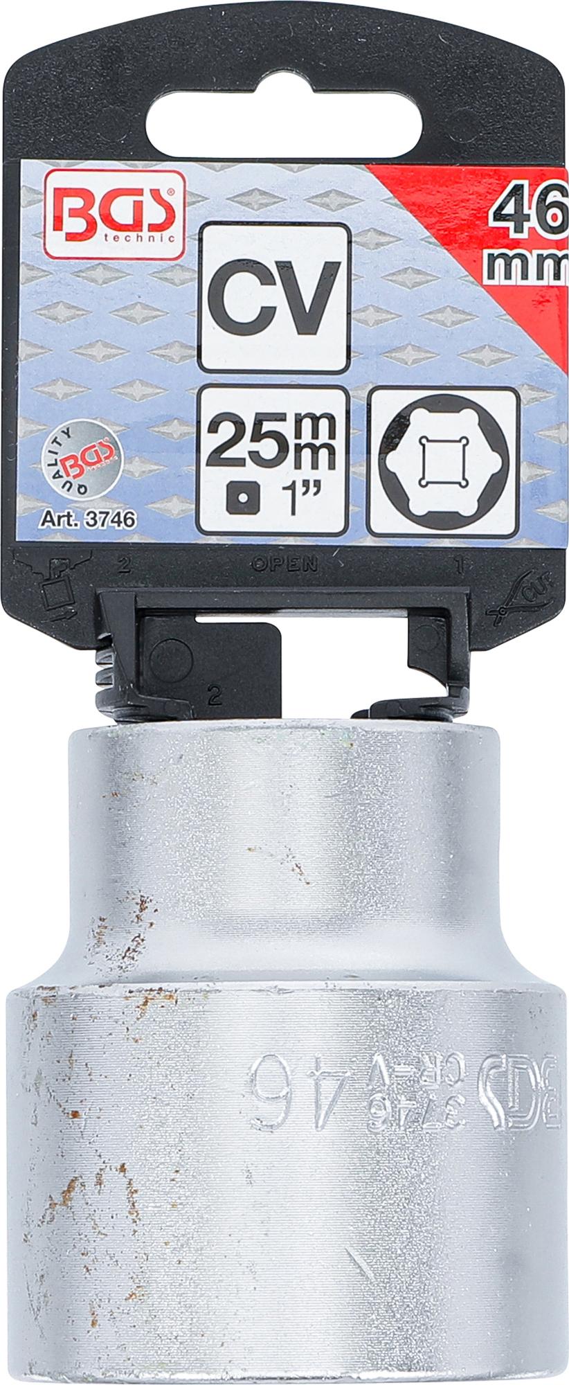 Galvutė 6-kampė | 25 mm (1") | 46 mm (3746)