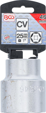 Galvutė 6-kampė | 25 mm (1") | 46 mm (3746)