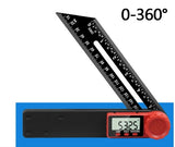 Daugiafunkcinis skaitmeninis ekranas T formos lanksti kampinė liniuotė (TAR6)