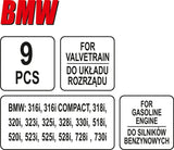 Variklio fiksavimo rinkinys | BMW Double Vanos M52TU, M54, M56 (YT-06022)
