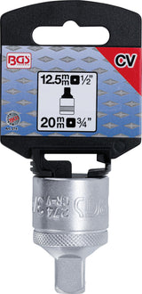 Adapteris galvutėms | vidinis kvadratas 20 mm (3/4") - išorinis kvadratas 12,5 mm (1/2") (274)