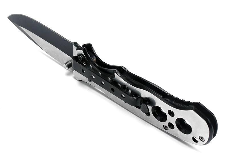 Lenktinis peilis | Juodos apdailos ašmenų kraštas | 20 cm (FK8A)