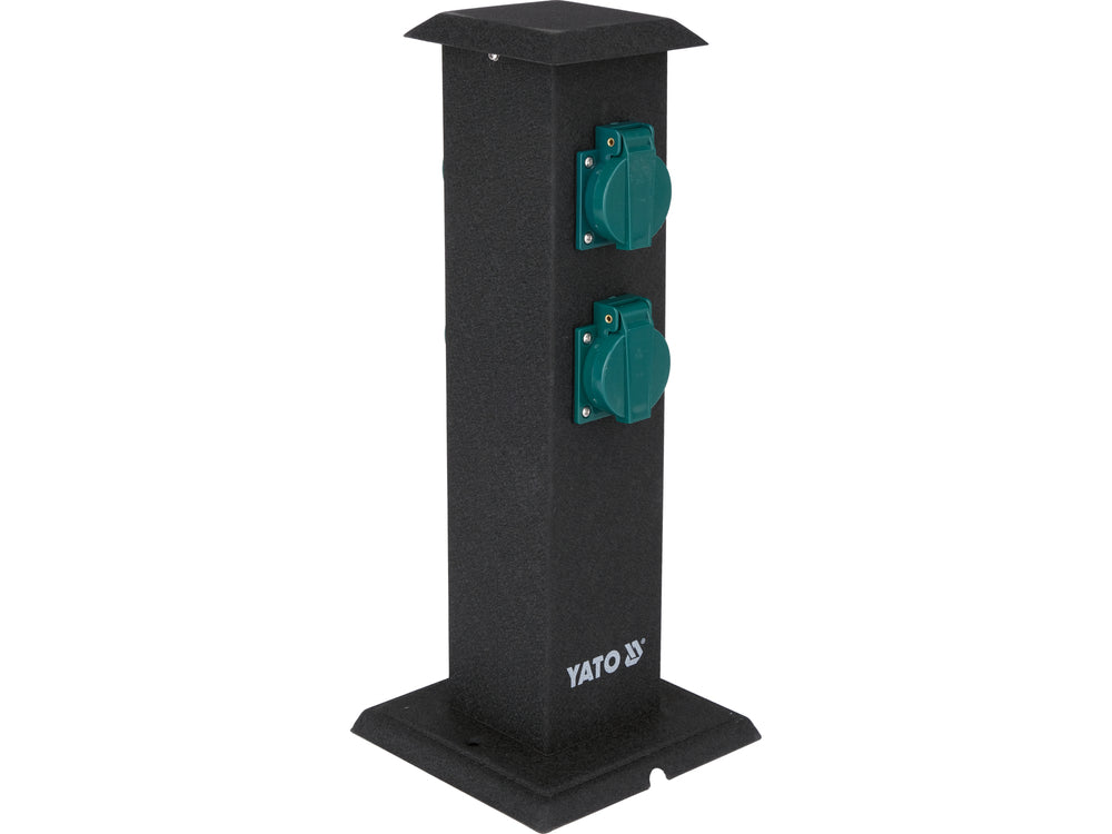 Outdoor socket in a metal box | IP44 | 4 X 230V (YT-81275)