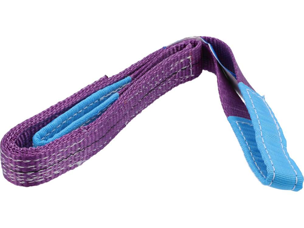 Juostinis diržas / stropas tekstilinis | dvisluoksnis | kilpa | 1t, 1m, 30mm (82265)