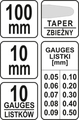 Tarpumačiai | 0,05-0,5 mm | 17 vnt. (YT-7222)