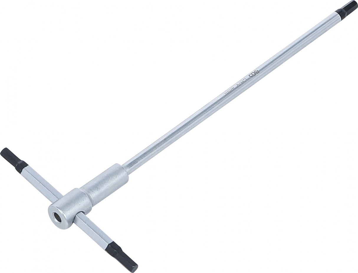 Atsuktuvas su slankiojančia T formos rankena | vidinis šešiakampis | 4 mm (6085)