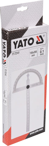 Kampo matuoklis / matlankis su liniuote | 150x200 mm (YT-72141)