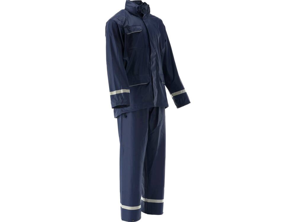 HEAVY DUTY RAINSUIT NAVY STRETCH S. 3XL (YT-79715)