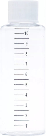 Plastikinis buteliukas iš Common Rail perpylimo rinkinio (8101-2)