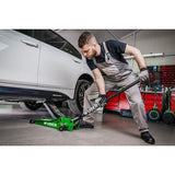 Domkratas su ratukais | žemo profilio | dvigubas stūmoklis | 65- 500 mm | 3.5 t (FJ25-C)