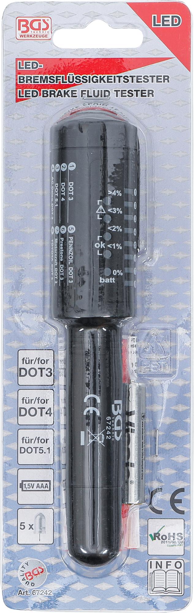 Stabdžių skysčio testeris (67242)