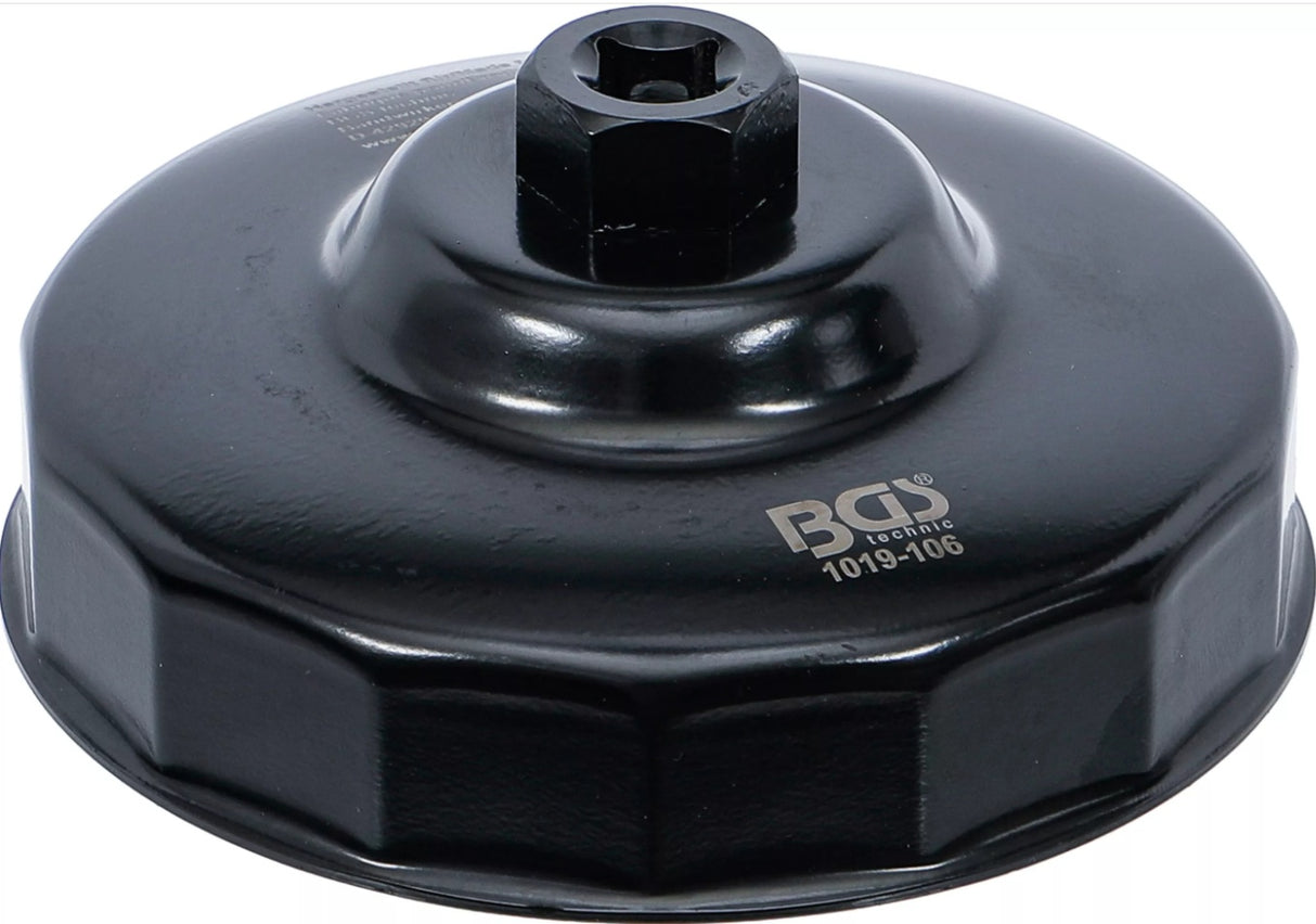 Tepalo filtro raktas | 15-kampų | Ø 106 mm | Fiat, Iveco, MAN, Scania (1019-106)